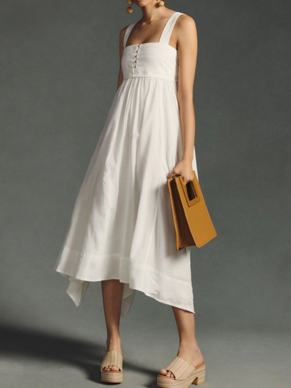Pilcro Asymmetrical Babydoll Dress M